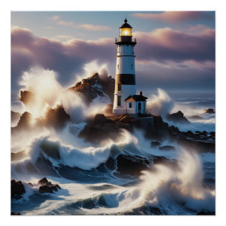 lighthouse poster