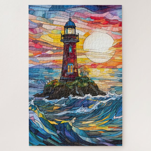 Lighthouse Puzzle (Vertical)