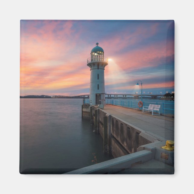 Lighthouse Raffles | Marina, Singapore Magnet (Front)