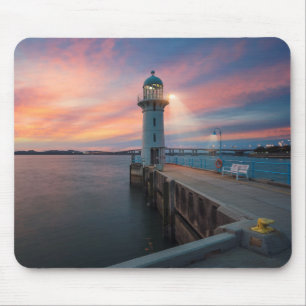 Lighthouse Raffles Marina, Singapore Mouse Pad