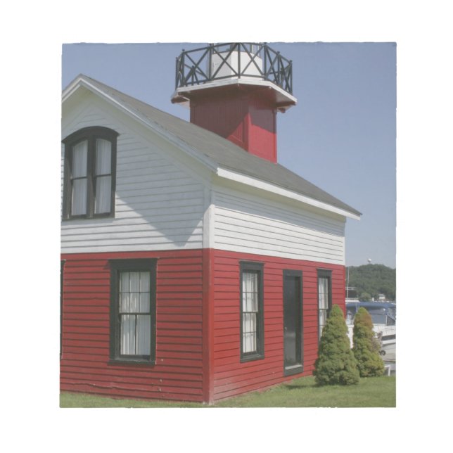 Lighthouse relocated shore in Douglas near 2 Notepad (Front)