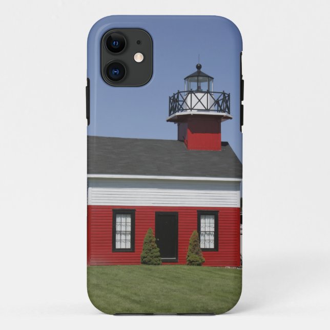 Lighthouse relocated shore in Douglas near Case-Mate iPhone Case (Back)