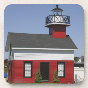 Lighthouse relocated shore in Douglas near Coaster