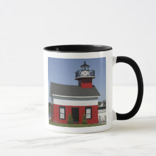 Lighthouse relocated shore in Douglas near Mug