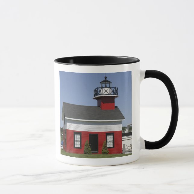 Lighthouse relocated shore in Douglas near Mug (Right)