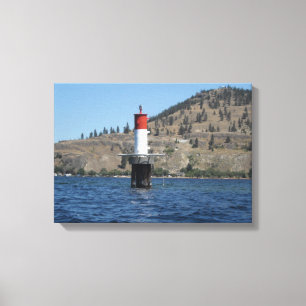 Lighthouse Scene Canvas Print