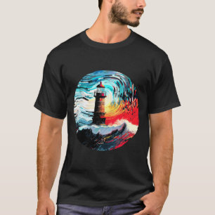Lighthouse Sea World Ocean Beauty Discovery Travel T-Shirt