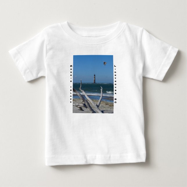 Lighthouse Sightseeing Baby T-Shirt (Front)