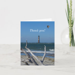 Lighthouse Sightseeing Thank You Card