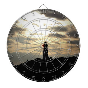 Lighthouse Silhouette Dartboard