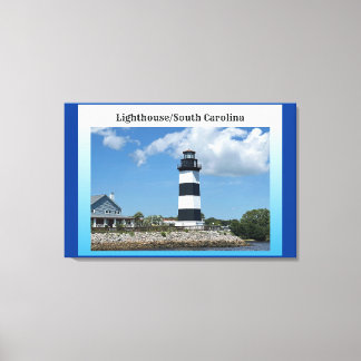 Lighthouse/South Carolina Canvas Print