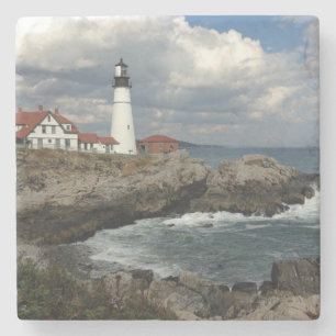 Lighthouse Stone Coaster
