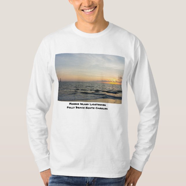 Lighthouse Sunrise T-Shirt (Front)
