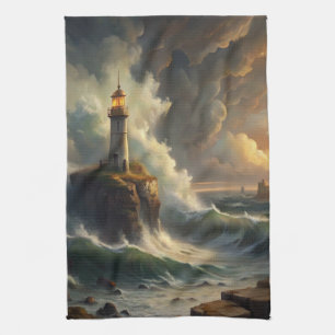 Lighthouse Tea Towel