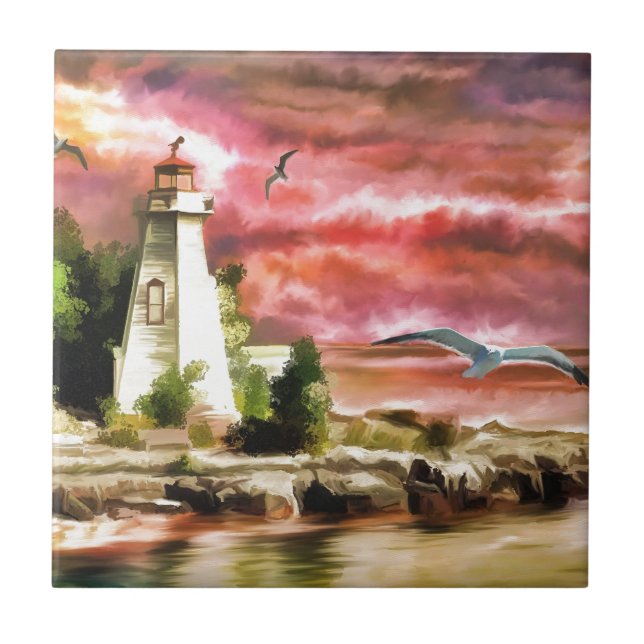 Lighthouse Tile (Front)