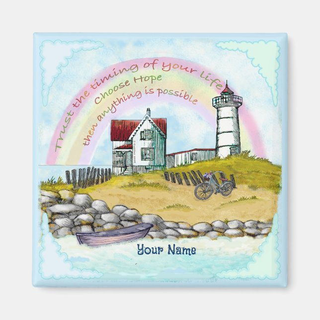 Lighthouse Timing  Magnet (Front)