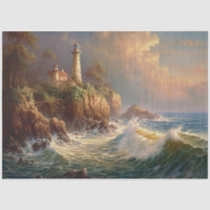 Lighthouse tissue paper