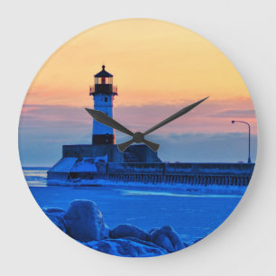 Lighthouse Wall Clock