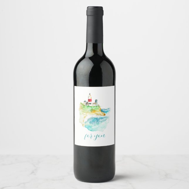 Lighthouse Wine Label (Front)