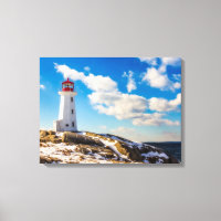 Lighthouse | Winter In Peggy'S Cove, Nova Scotia