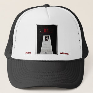 Lighthouse with crow hat, Port, Alberni BC Trucker Hat