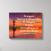 Lighthouse with Quote