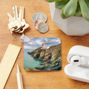 Lighthouses Baily Lighthouse Dublin, Ireland Key Ring
