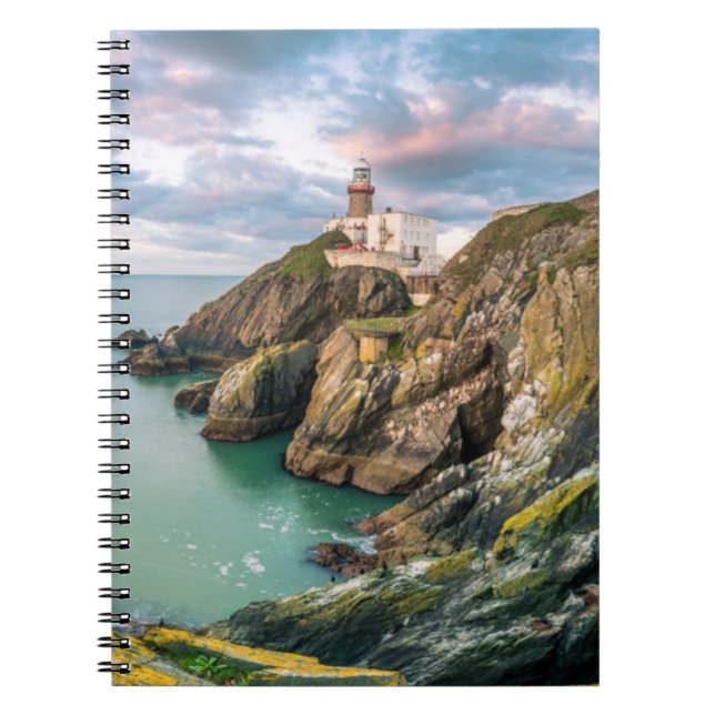 Lighthouses | Baily Lighthouse Dublin, Ireland Notebook (Front)