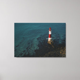Lighthouses   Beachy Head Lighthouse England Canvas Print