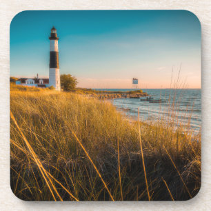 Lighthouses   Big Sable Lighthouse Ludington, MI Coaster