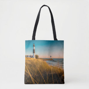 Lighthouses   Big Sable Lighthouse Ludington, MI Tote Bag