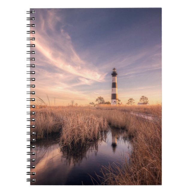 Lighthouses | Bodie Island Outerbanks NC Notebook (Front)