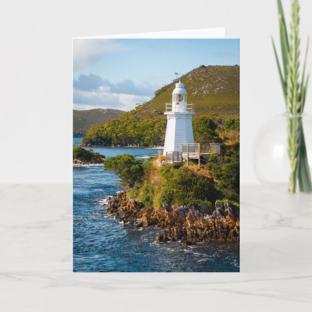 Lighthouses | Bonnet Island Lighthouse Card (Front)
