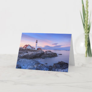 Lighthouses Cape Elizabeth, Maine Card