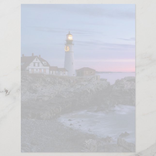 Lighthouses | Cape Elizabeth Maine Lighthouse (Front)
