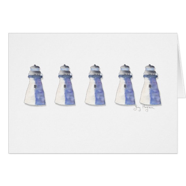 Lighthouses Cards (Front Horizontal)
