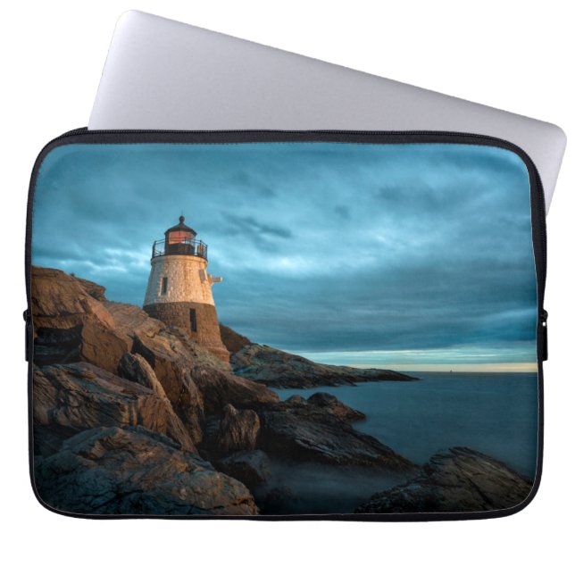 Lighthouses | Castle Hill Lighthouse Laptop Sleeve (Front)