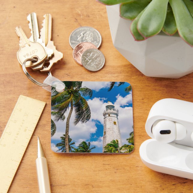 Lighthouses | Dewundara Matara Sri Lanka Key Ring (Desk)