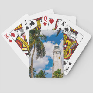 Lighthouses Dewundara Matara Sri Lanka Playing Cards