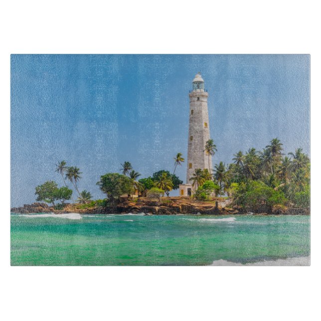 Lighthouses | Dewundara Sri Lanka Cutting Board (Front)