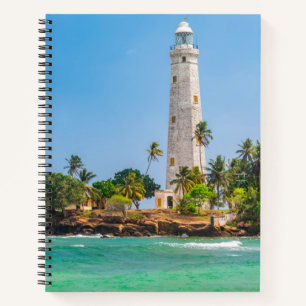 Lighthouses Dewundara Sri Lanka Notebook
