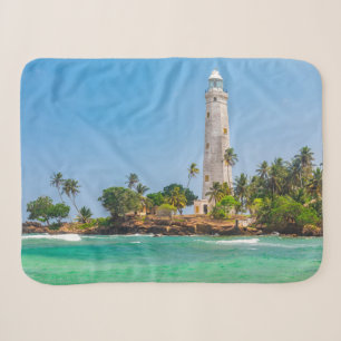 Lighthouses Dewundara Sri Lanka Sherpa Blanket