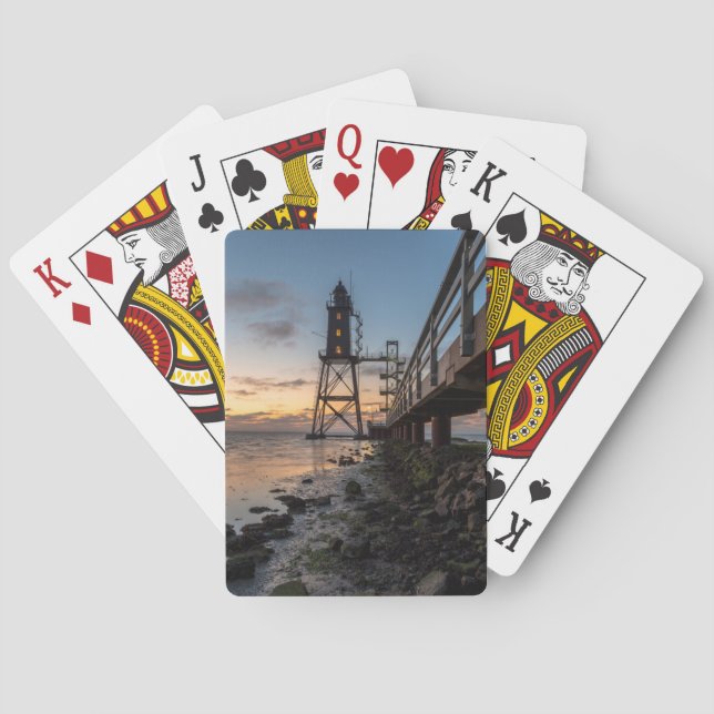 Lighthouses | Eversand-Oberfeue Germany Playing Cards (Back)