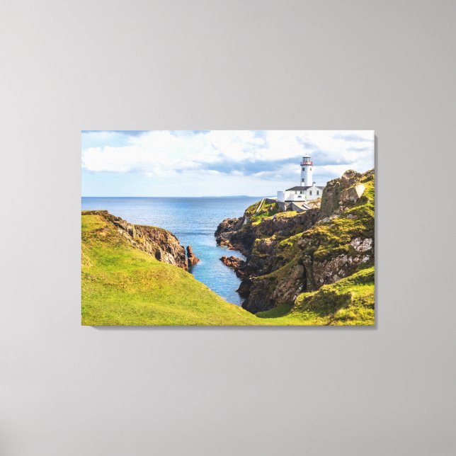 Lighthouses | Fanad Head Lighthouse Ireland Canvas Print (Front)