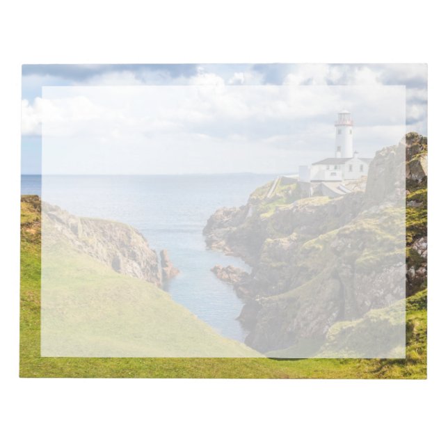 Lighthouses | Fanad Head Lighthouse Ireland Notepad (Front)