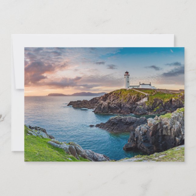 Lighthouses | Fanad Head Lighthouse Ireland Thank You Card (Front)