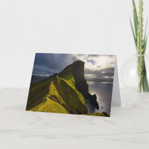 Lighthouses   Faroe Islands Denmark Card