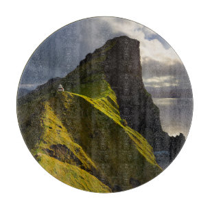 Lighthouses   Faroe Islands Denmark Cutting Board