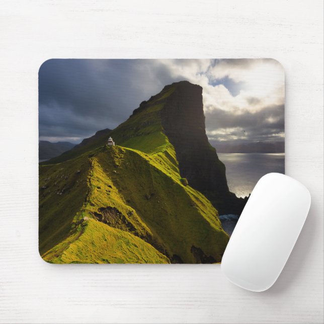 Lighthouses | Faroe Islands Denmark Mouse Pad (With Mouse)