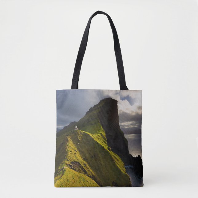 Lighthouses | Faroe Islands Denmark Tote Bag (Front)